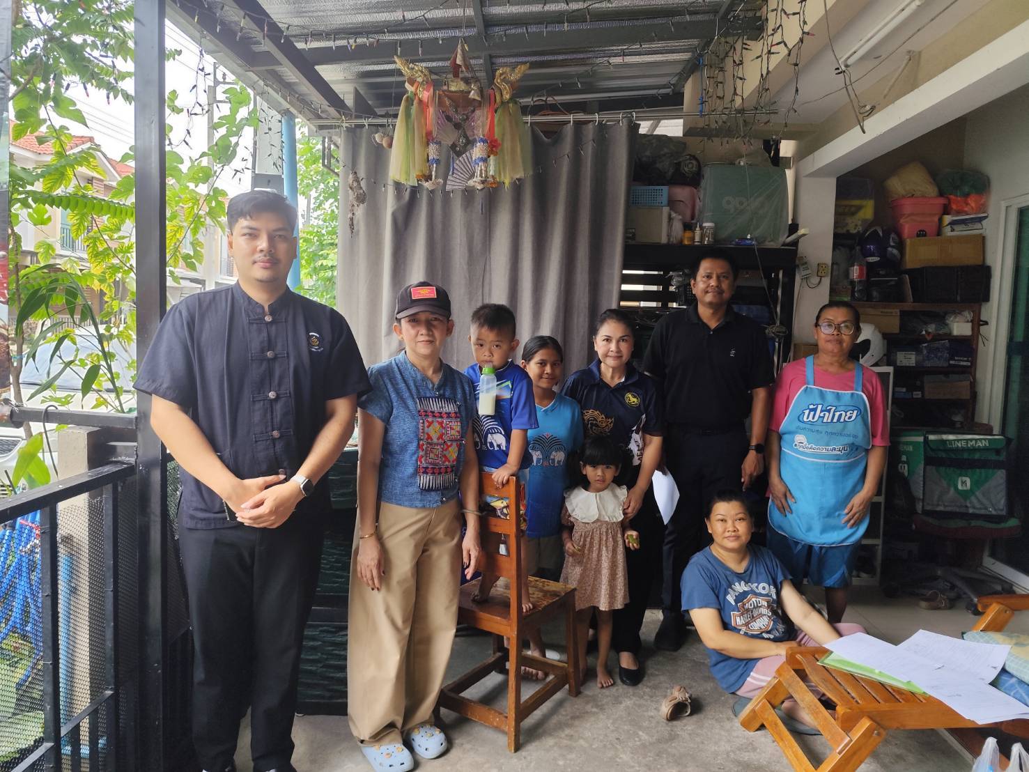 ✨พช.บางเสาธงลง พื้นที่ตรวจเยี่ยมบ้านเด็กที่มีรายชื่อได้รับทุนอุปการะเด็กจากกองทุนพัฒนาเด็กชนบทในพระราชูปถัมภ์สมเด็จพระเทพรัตนราชสุดาฯ สยามบรมราชกุมารี