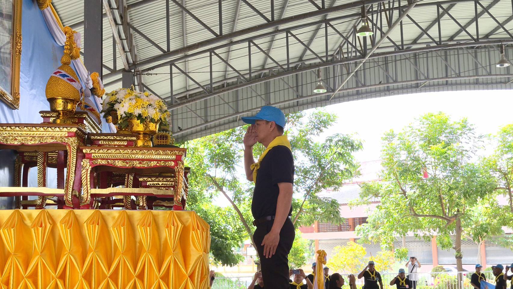 ✨พช.บางเสาธง ร่วมกิจกรรมจิตอาสาพัฒนา เนื่องในวันฉัตรมงคล
