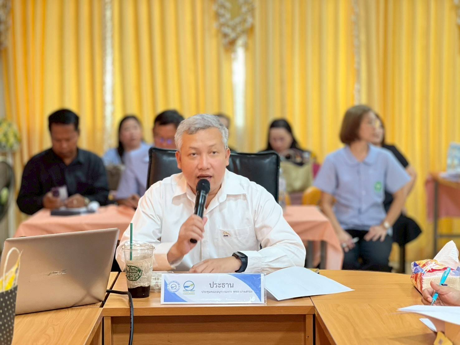 ✨ พช.บางเสาธงร่วมการประชุมคณะกรรมการพัฒนาคุณภาพชีวิตอำเภอบางเสาธง ครั้งที่ 3/2569